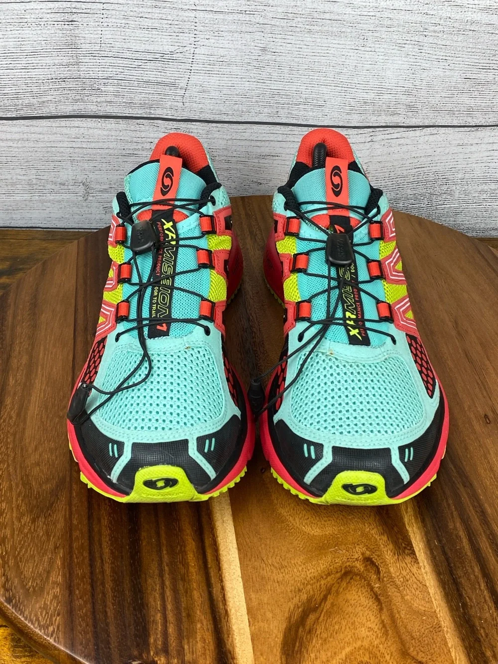 Salomon XR Mission 1 Multicolor Trail Running Shoe 128431 Womens Sneaker Size 10